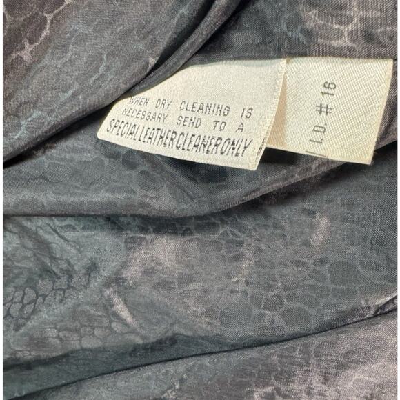 Vintage Leather Jacket G-III G3 Women's Large Black Coat Short Waist Length - Picture 5 of 8